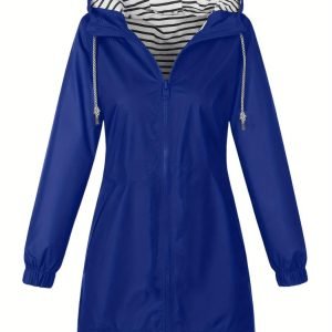 Plus Size - Plus Size - Plus Size, Women'S Oversized Zip-Up Hooded Jacket - Lightweight High Quality Windproof Long Coat with Full-Zip Front, Split Hem & Pockets | All-Season Casual Tunic Sweatshirt for Travel, | Light Grey & Dark Grey | Relaxed Fit Outdoor Raincoat, Women Hooded Jacket, Long Sleeve Shirt/top For Women Plus Size, V Neck T Shirt For Women Plus Size, Fall Plus Size Women Clothes, Plus Size Women Long Sleeve Shirt, Long Sleeve T Shirt For Women Plus Size, Beautiful