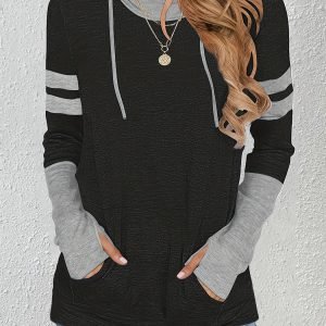 Fashion Patchwork Hoodie