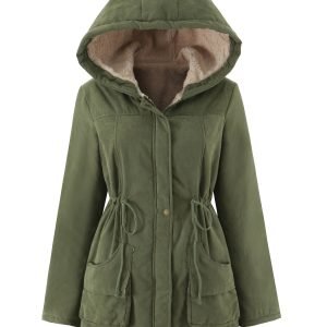 Winter Warm Hooded Parka Cloak - Elegant Women's Jacket