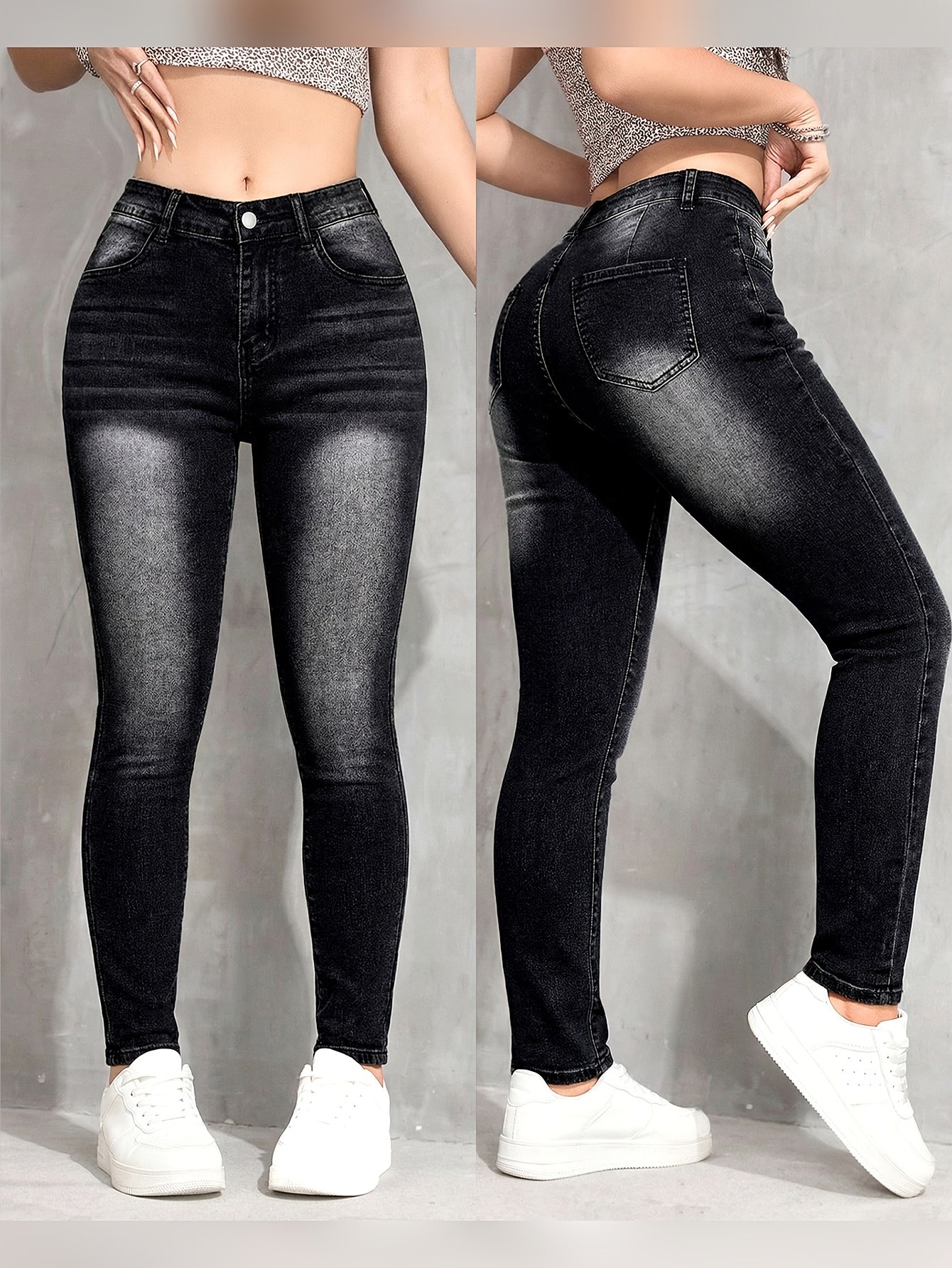 Women's High Rise Skinny Jeans