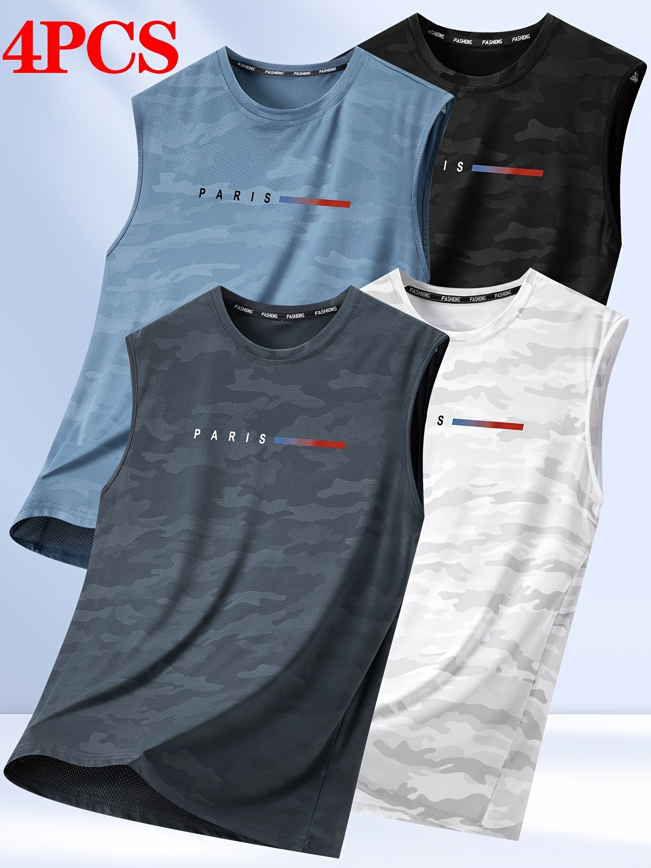 Men's Sleeveless Gym Shirts