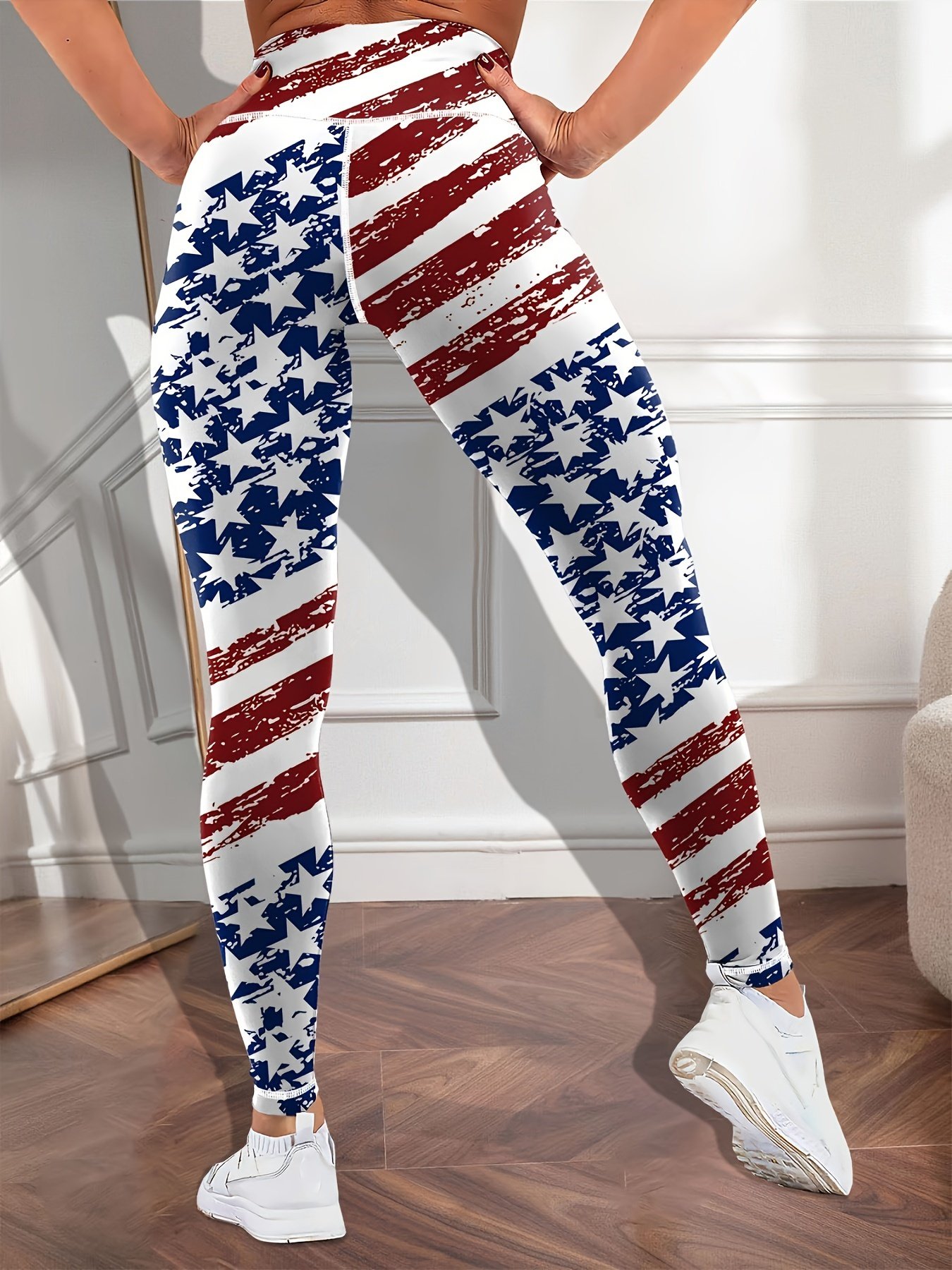 American Flag Workout Yoga Pants