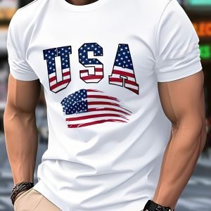 Men'S Print Casual Fashion T-Shirt
