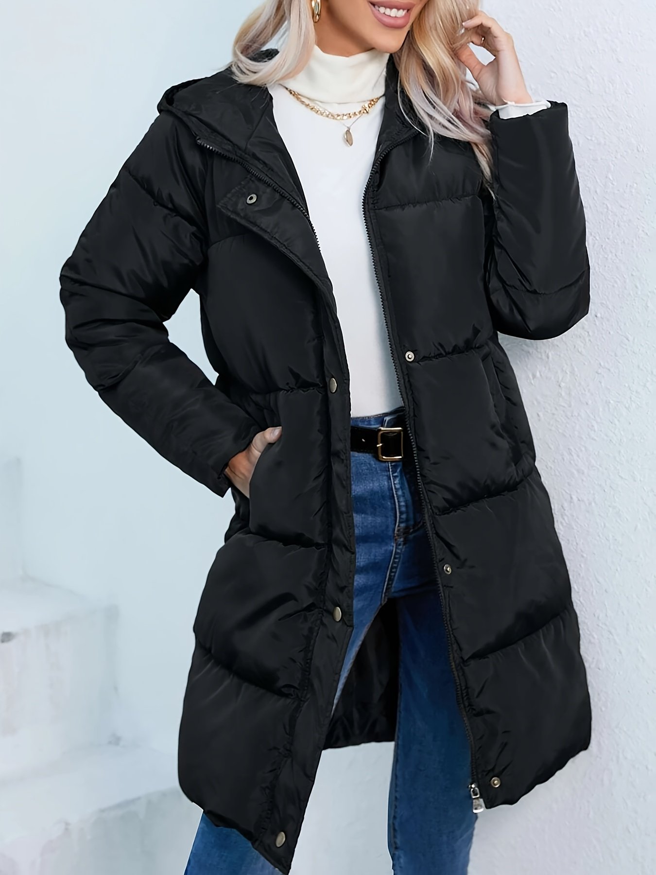 Women's Winter Warm Thickened Parka Jacket