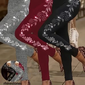 Large - Rhinestone - Pattern