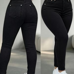 Women's High-Stretch Skinny Denim Trousers