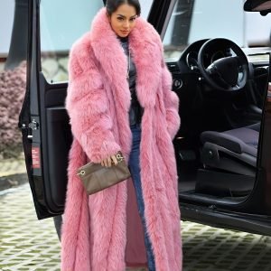 Comfortable Thick Faux Grass Coat - Warm Winter Lapel Overcoat
