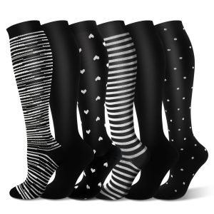 5-Pair Lace & Mesh Ankle Socks - Elegant & Breathable