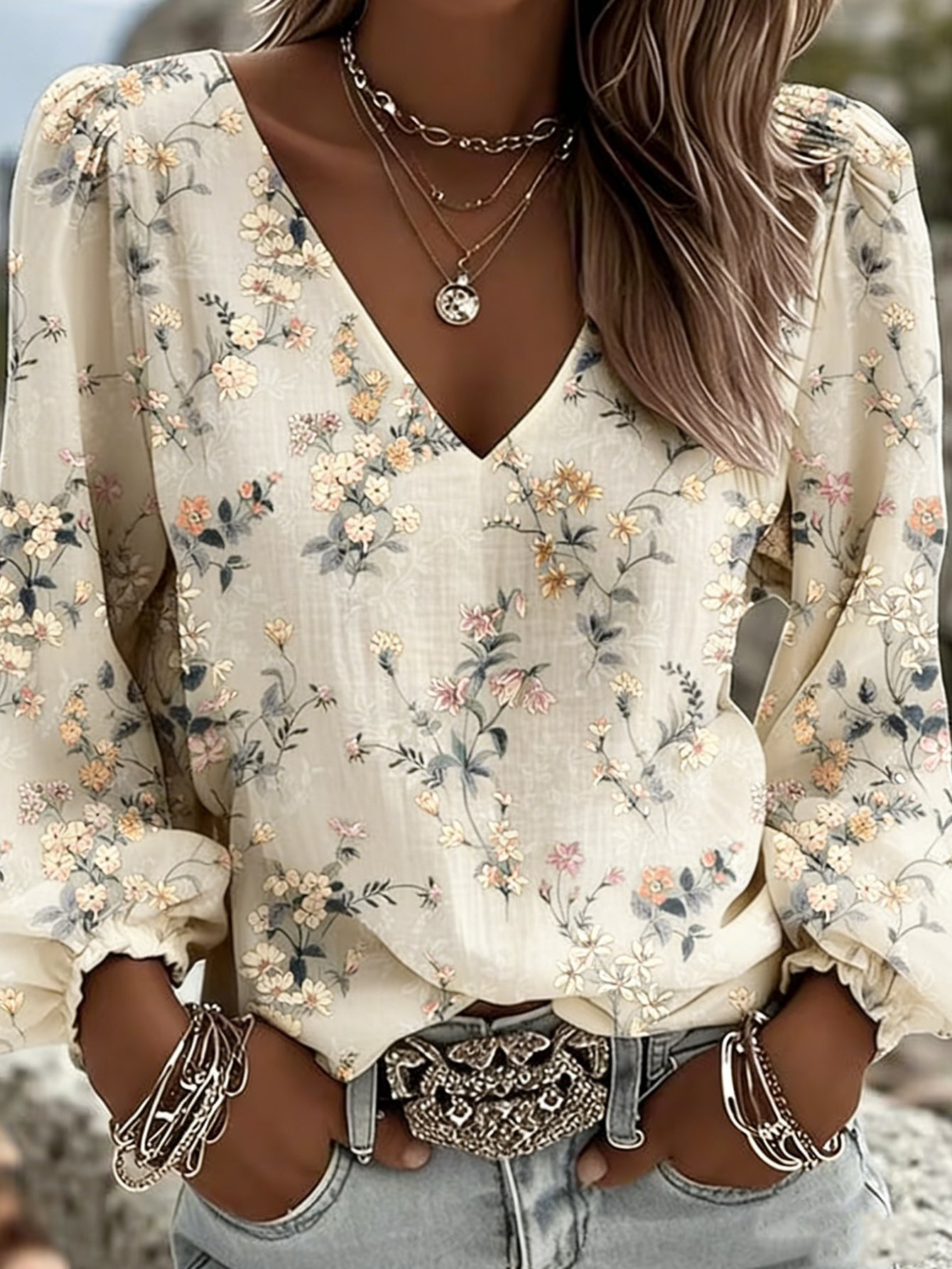 Bata Floral Retro Bohemian